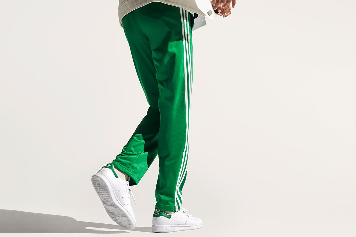 stan smith black green
